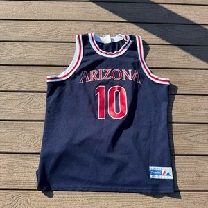 Vintage University of Arizona Wildcats Basketball Jersey Size XL Made in USA